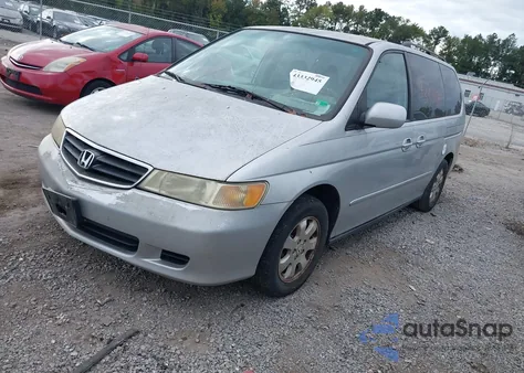 2004 Honda Odyssey Ex из США, поврежденный, VIN 5FNRL18884B124524